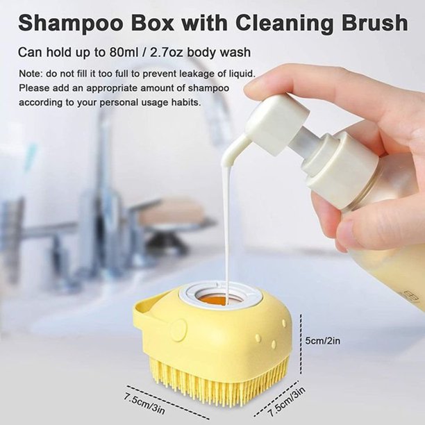 Pet Shampoo Brush